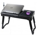 33A - столик для ноутбука • охлаждение • подсветка • 4 usb